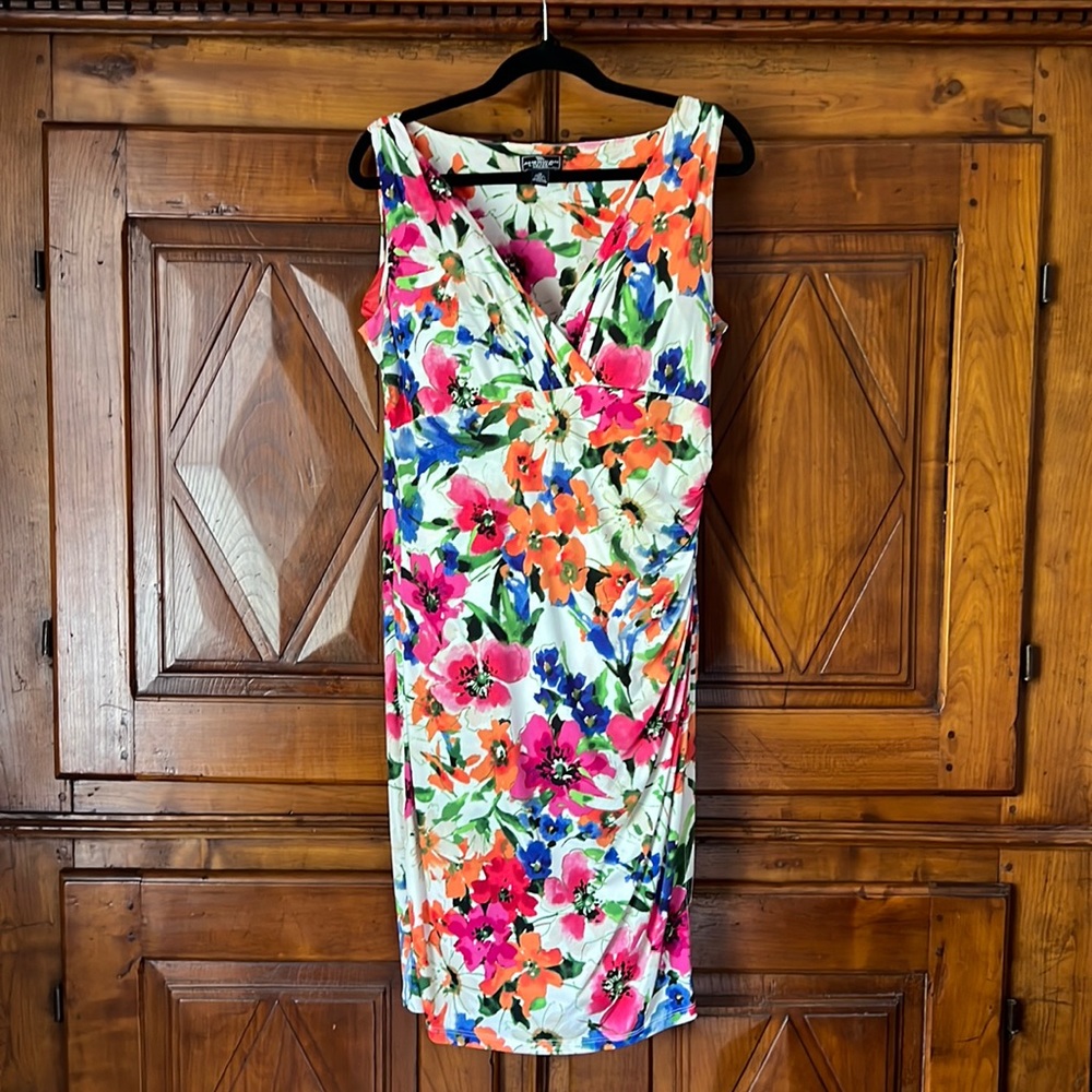White Floral Dress